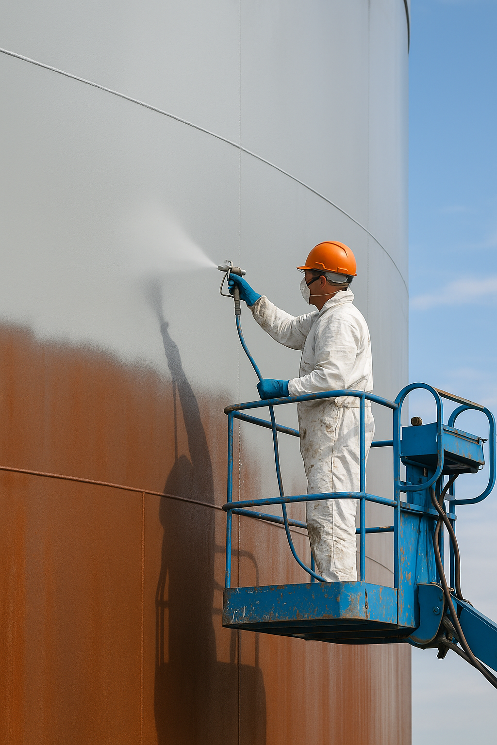 Painting Storage Tanks: A Complete Guide to Surface Preparation, Coating, and Protection